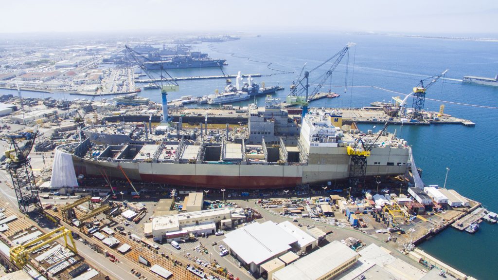 NASSCO shipyard builds Matsonia